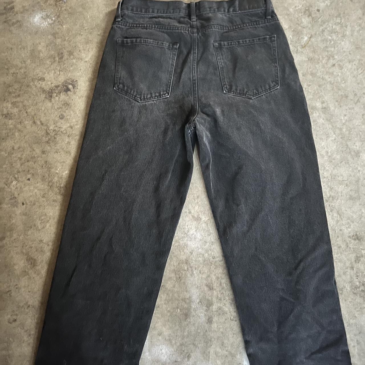 Black baggy jeans like polar nice faded black it’s... - Depop