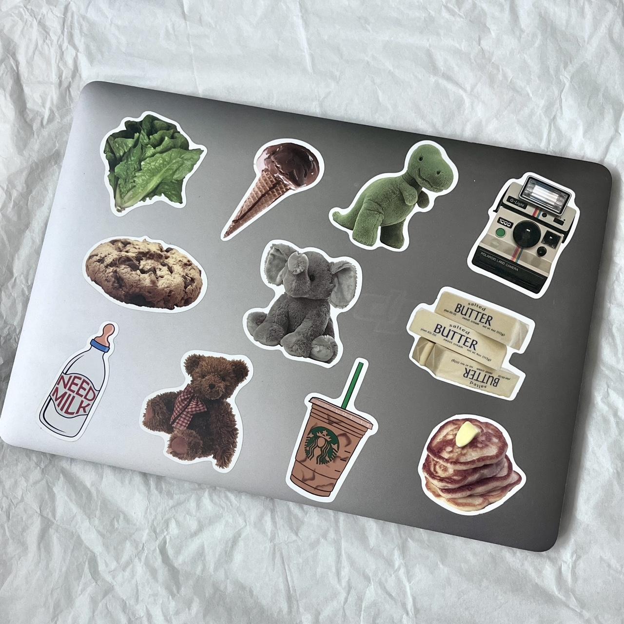 Cute laptop stickers (10pcs) Screenshot and circle... - Depop