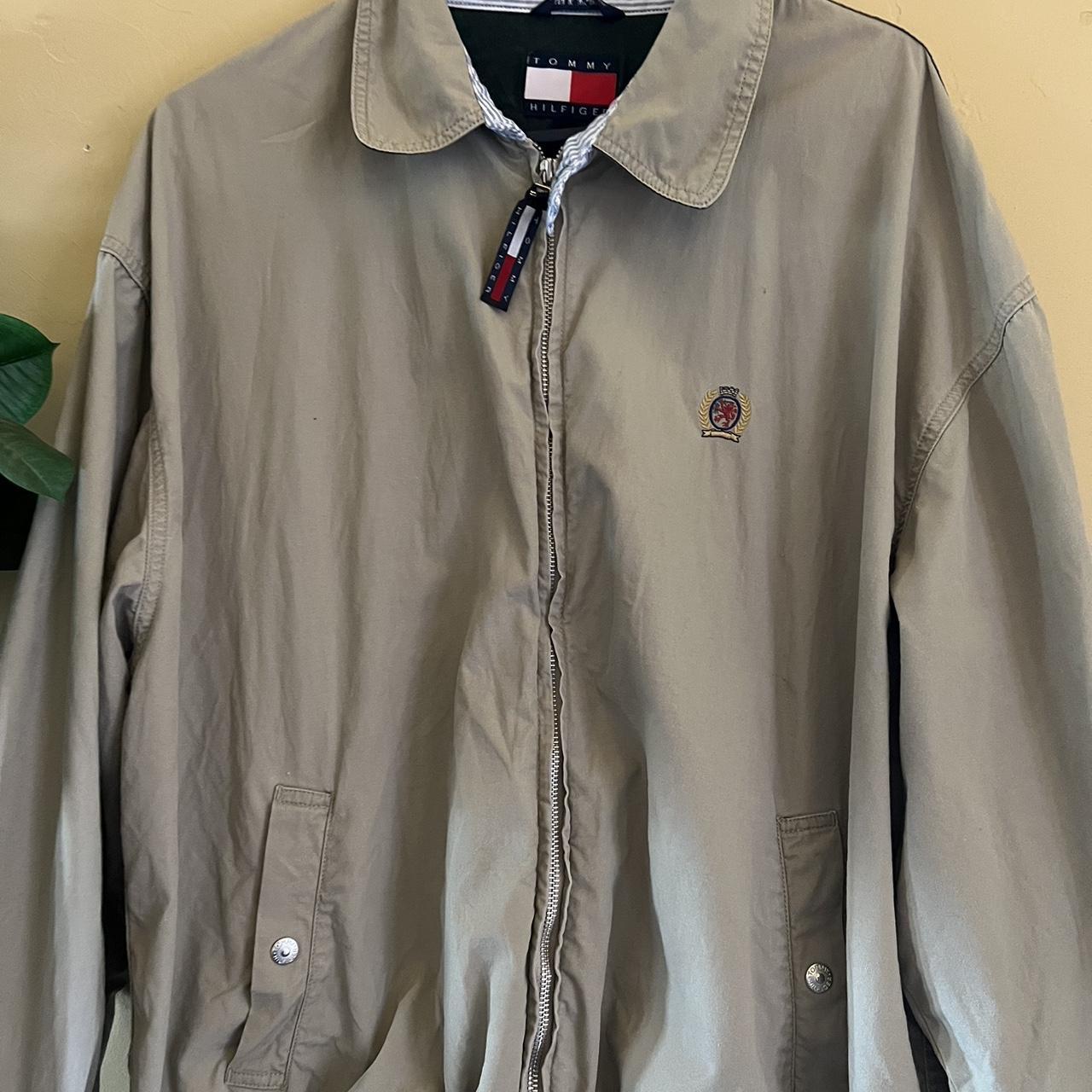 Tommy hilfiger tan outlet jacket