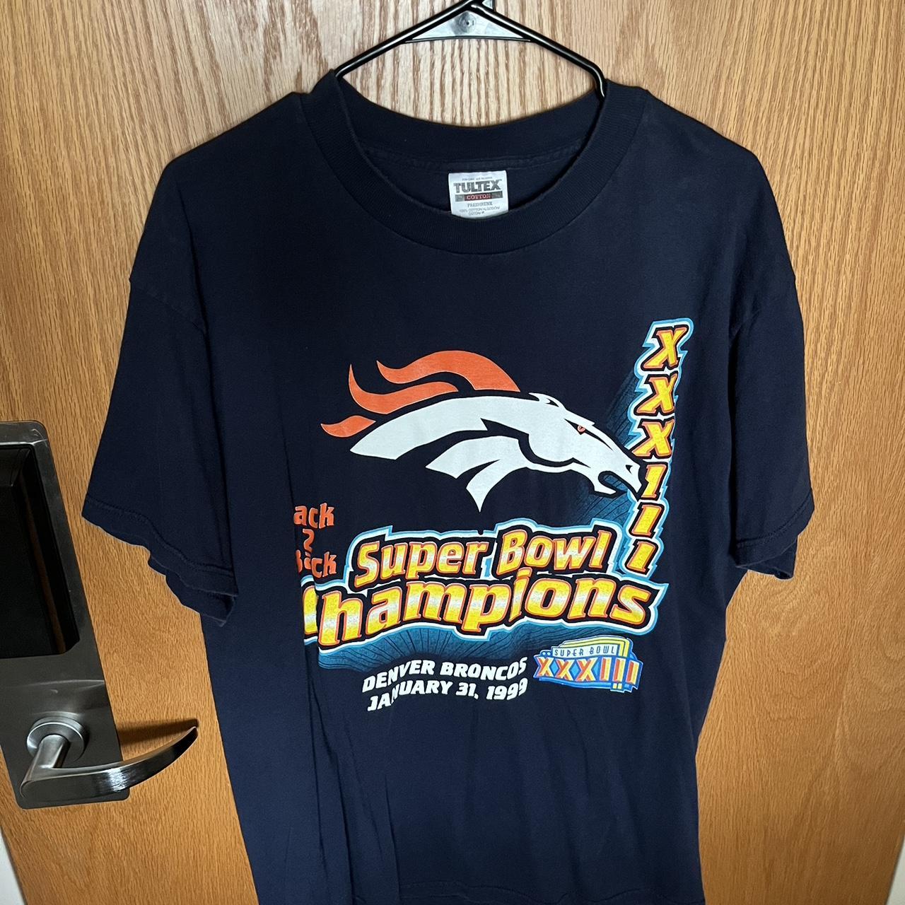 NFL Team Apparel Denver Bronco long sleeve tee Size - Depop