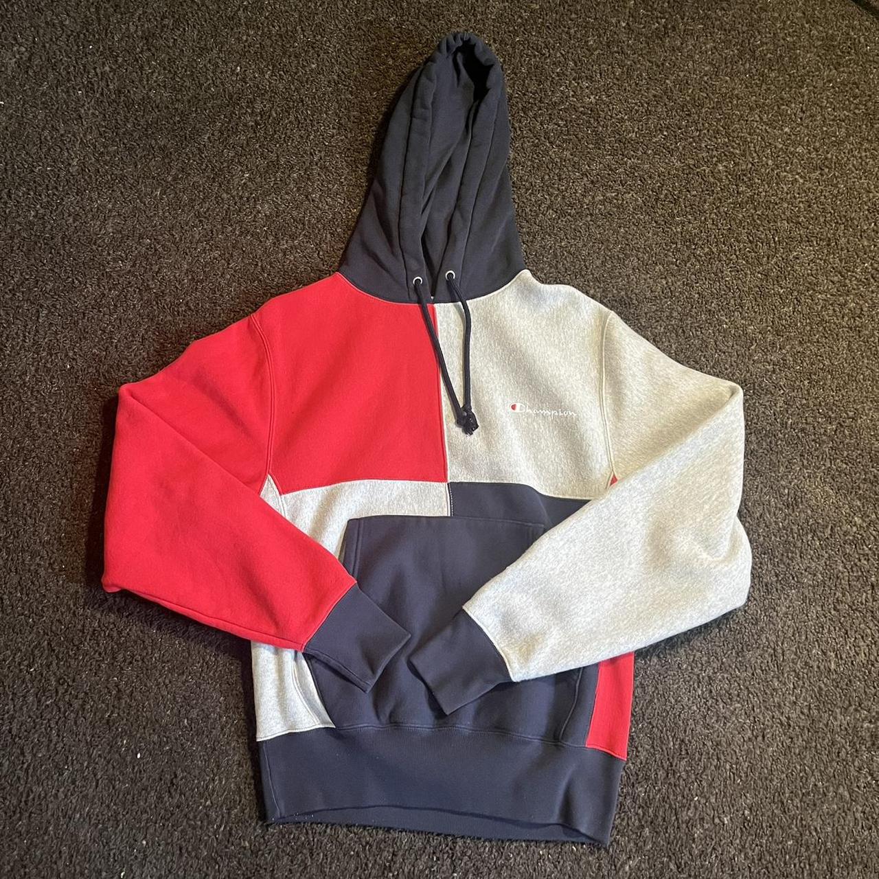 Men's champion reverse weave hotsell colorblock hoodie