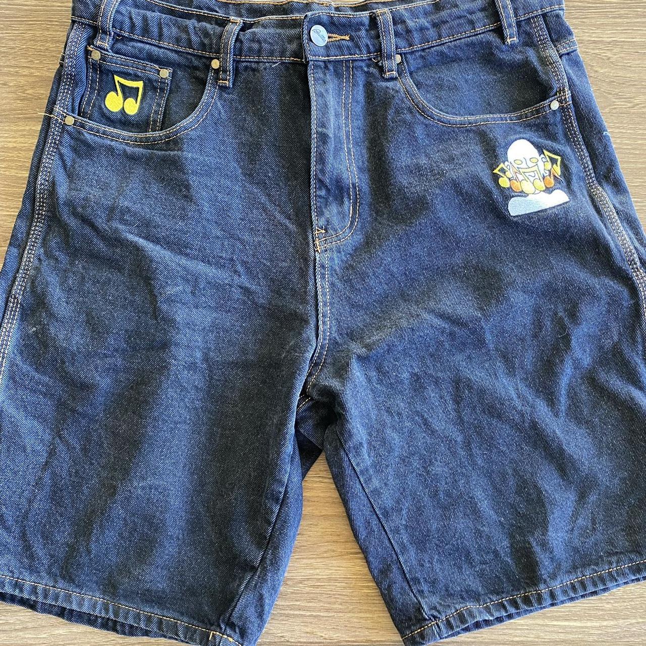 BUTTER GOODS BASS DENIM SHORTS WASHED BLACK Depop