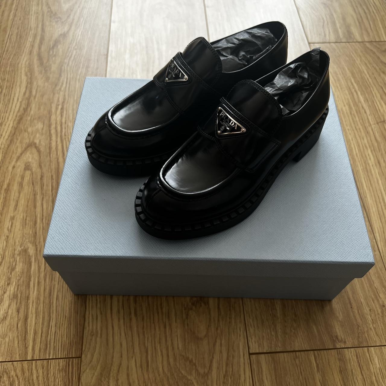loafers prada women's