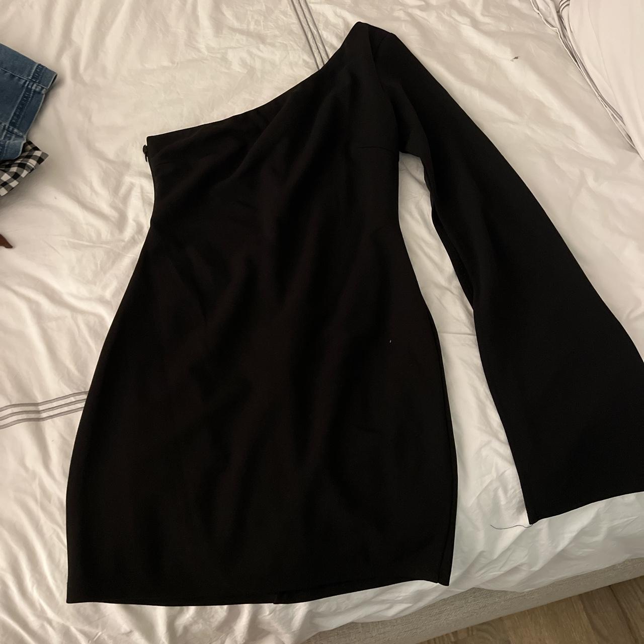 Princess Polly Black Bodycon One Long Sleeve Dress!... - Depop