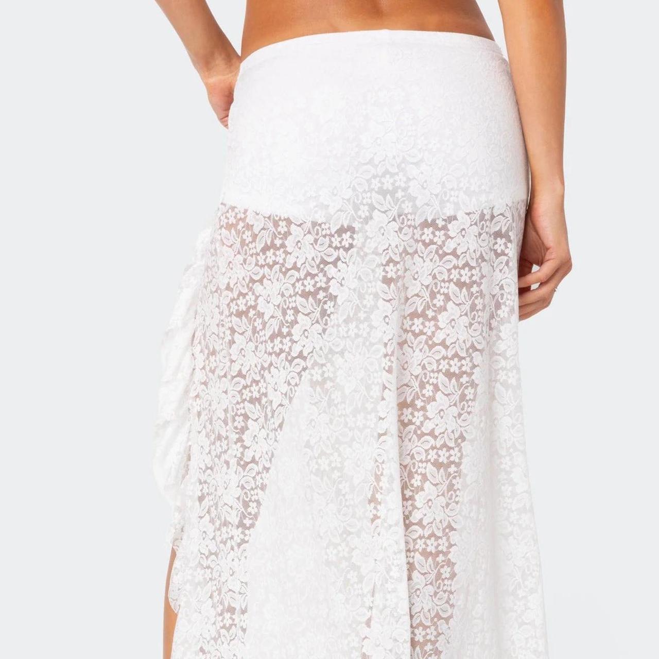 Edikted Women's Skirt - White - S – Edikted white… - image 2