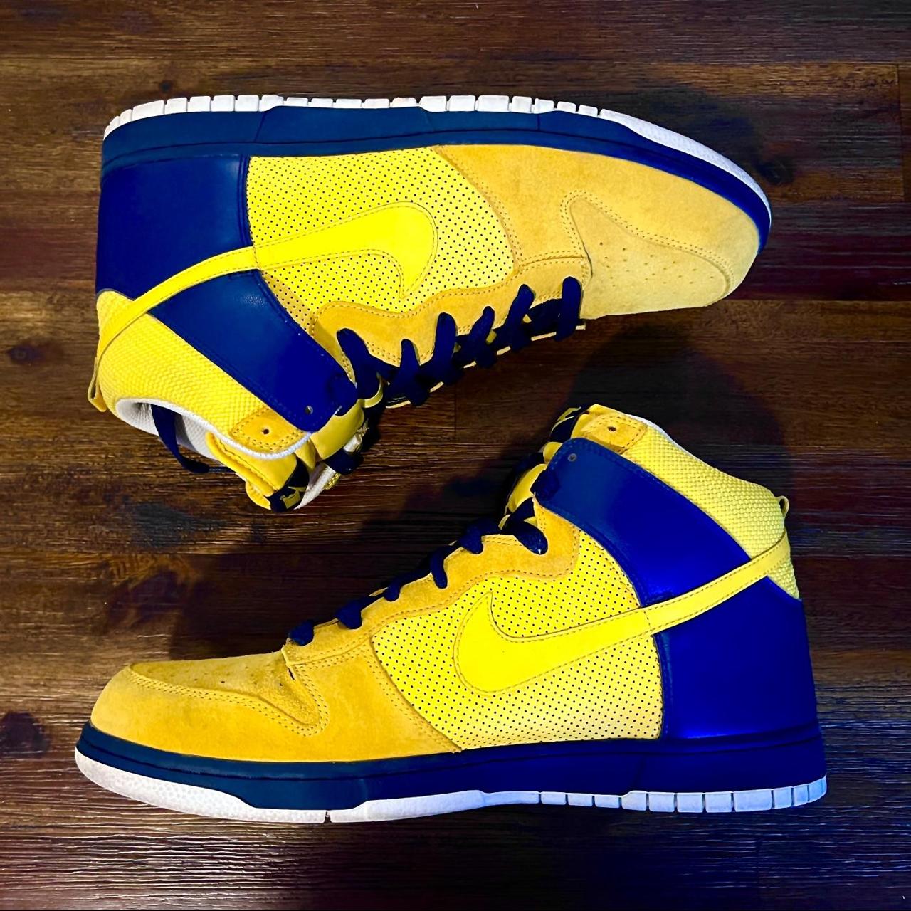 nike dunk high golden state warriors