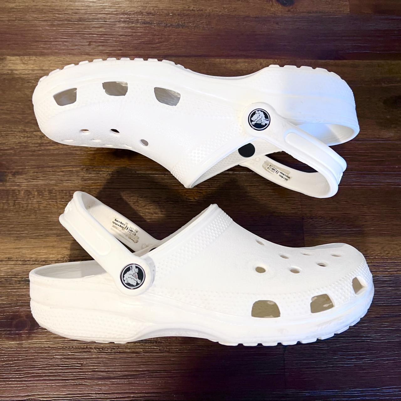 Crocs Classic Clog White - Size 6M / 8W - Plus... - Depop