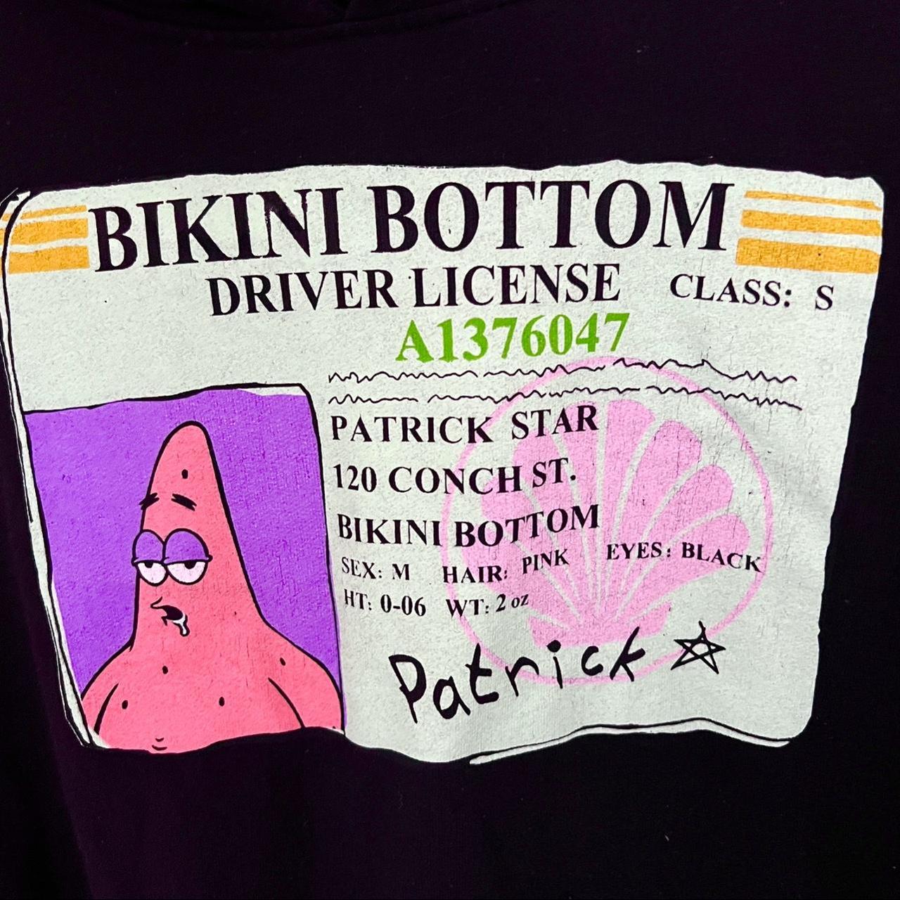 Patrick Star Driver’s License Unisex Hoodie - Size... - Depop