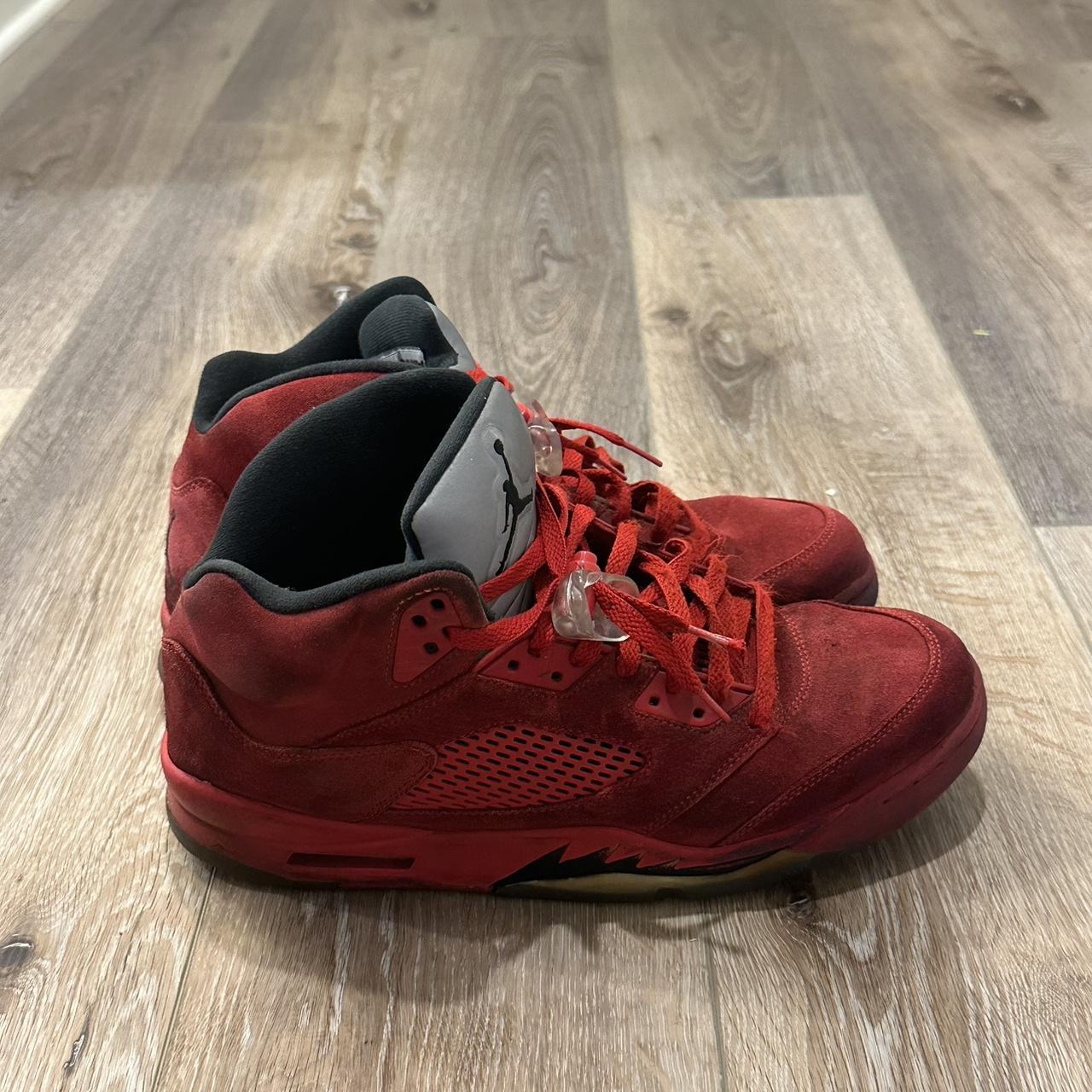 jordan5 red