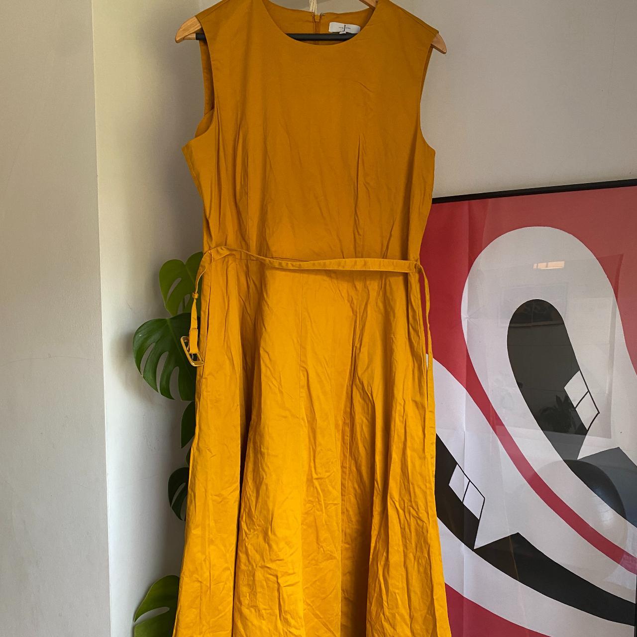 Jasper Conran dress burnt orange Great condition Depop