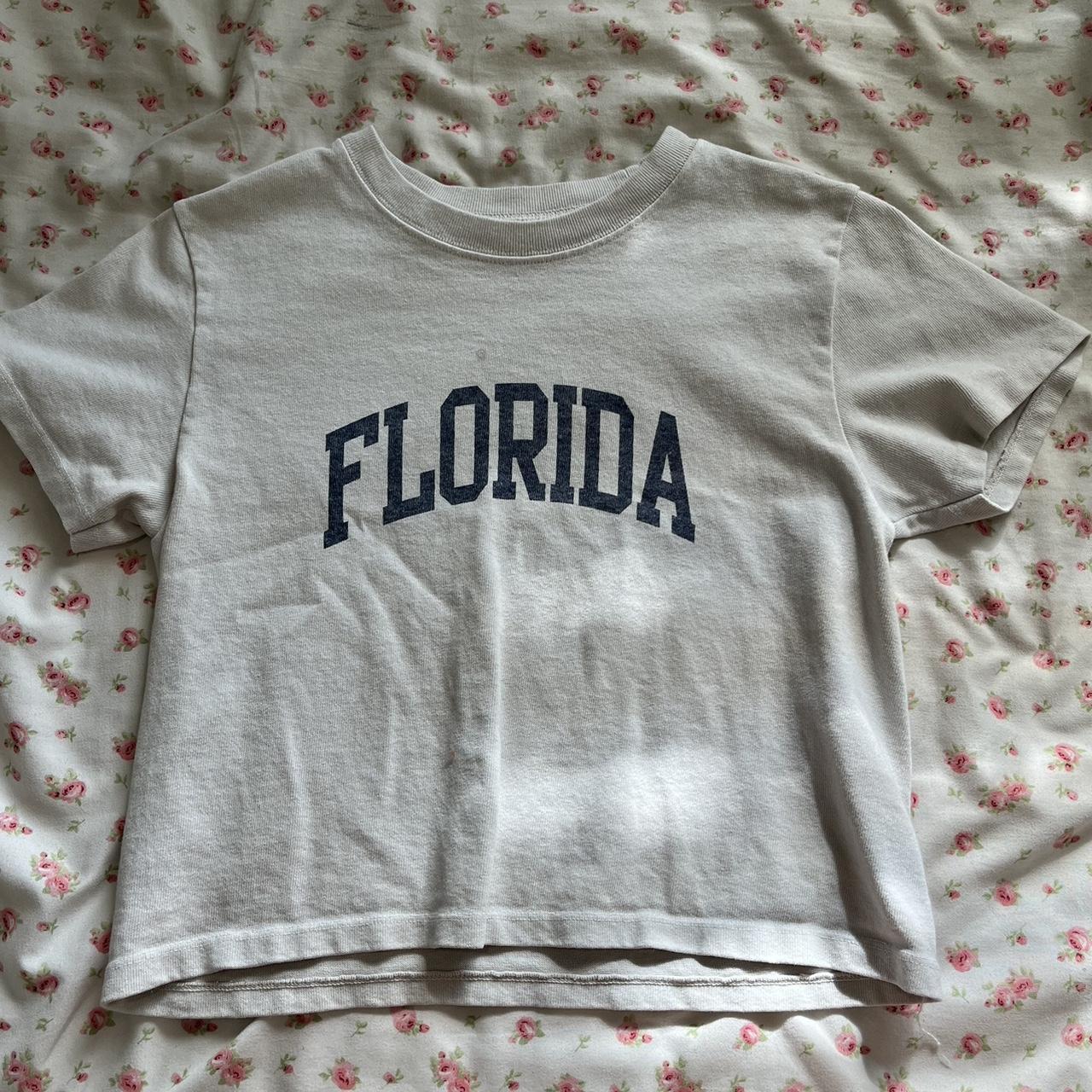 brandy melville florida tee stain on front above... Depop