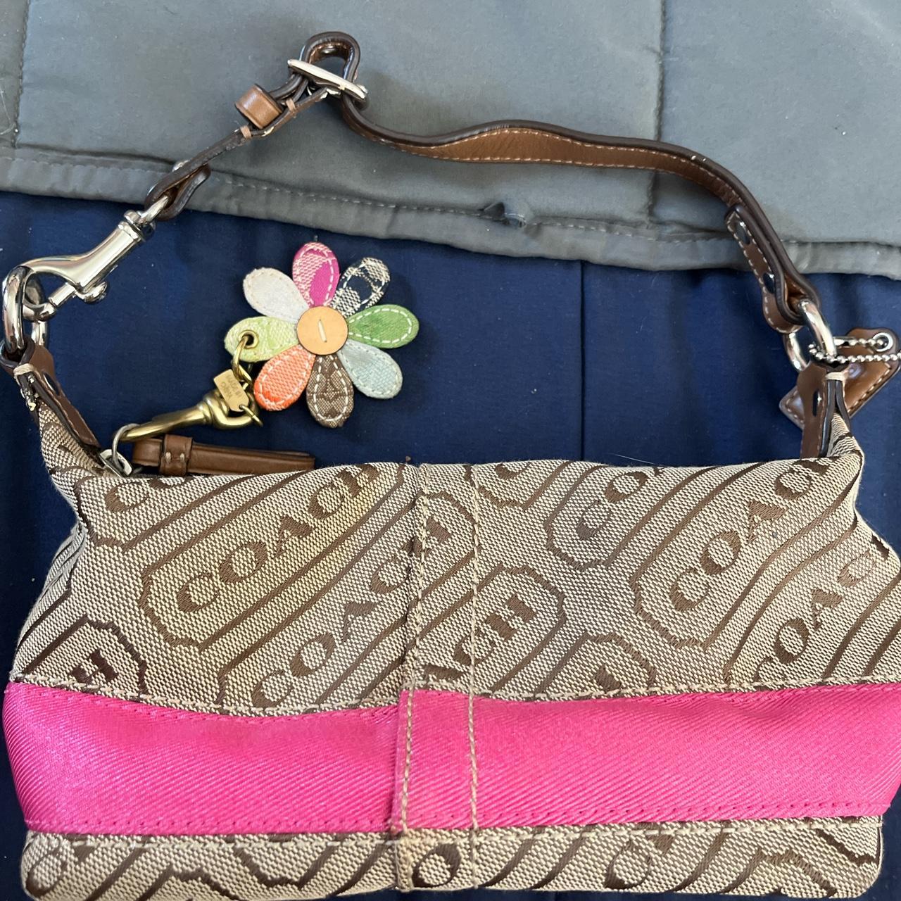 Coach Pink Makeup Bag - Small Cosmetic Bag