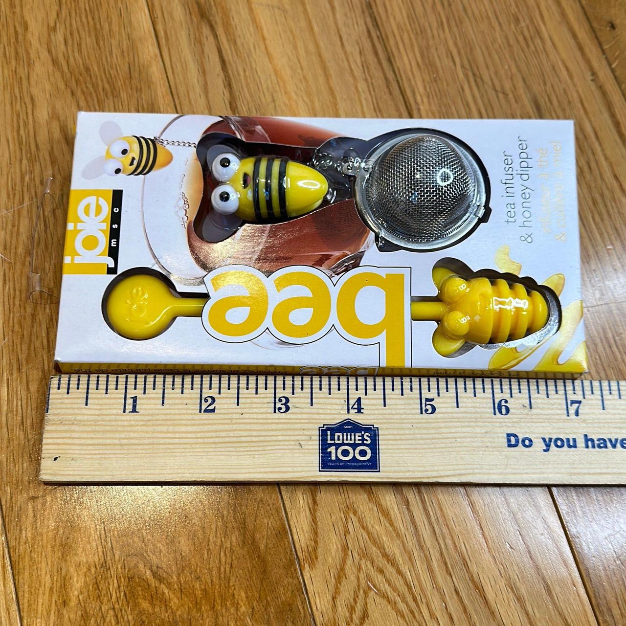 NIB Joie Bee Tea infuser and honey dipper The... Depop