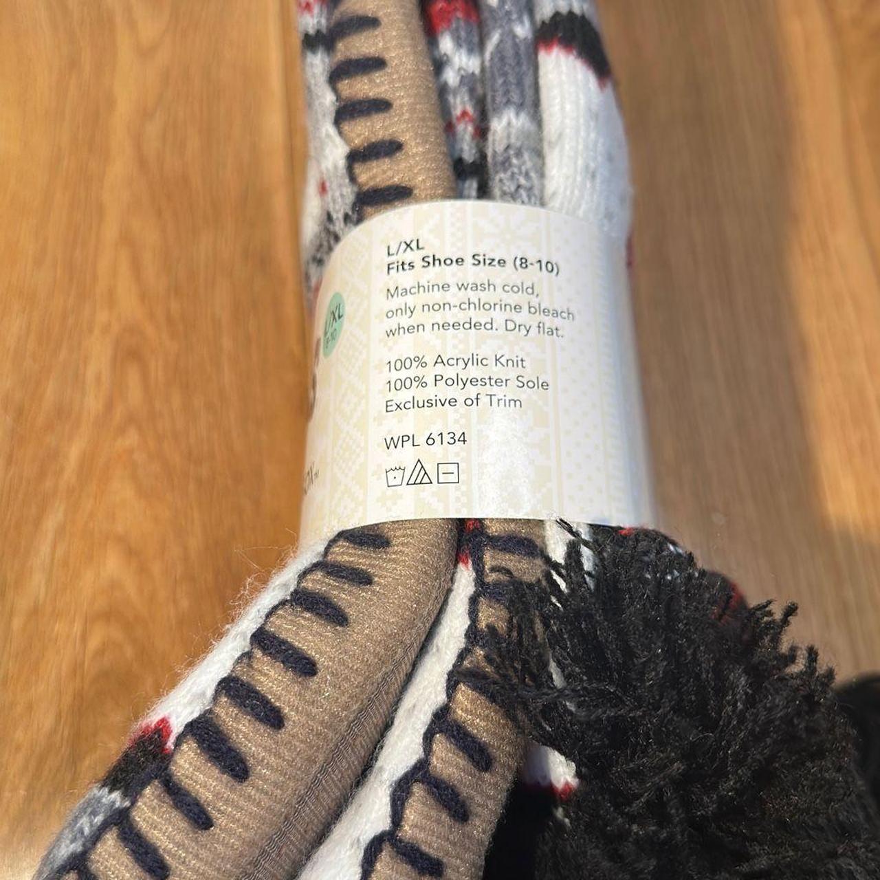 Lukees by Muck Luks women’s slipper socks sz L/XL... Depop