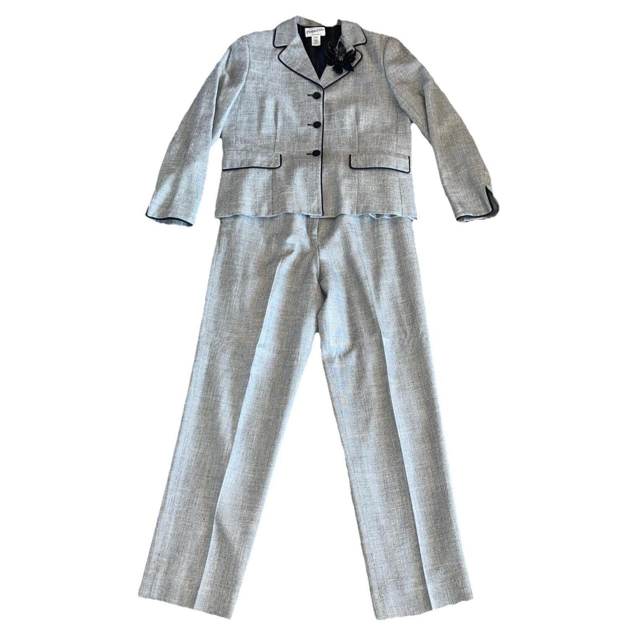 Pendleton Women's Tailored jacket - Black/White -… - image 1