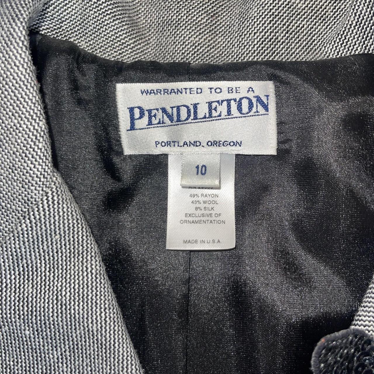 Pendleton Women's Tailored jacket - Black/White -… - image 4