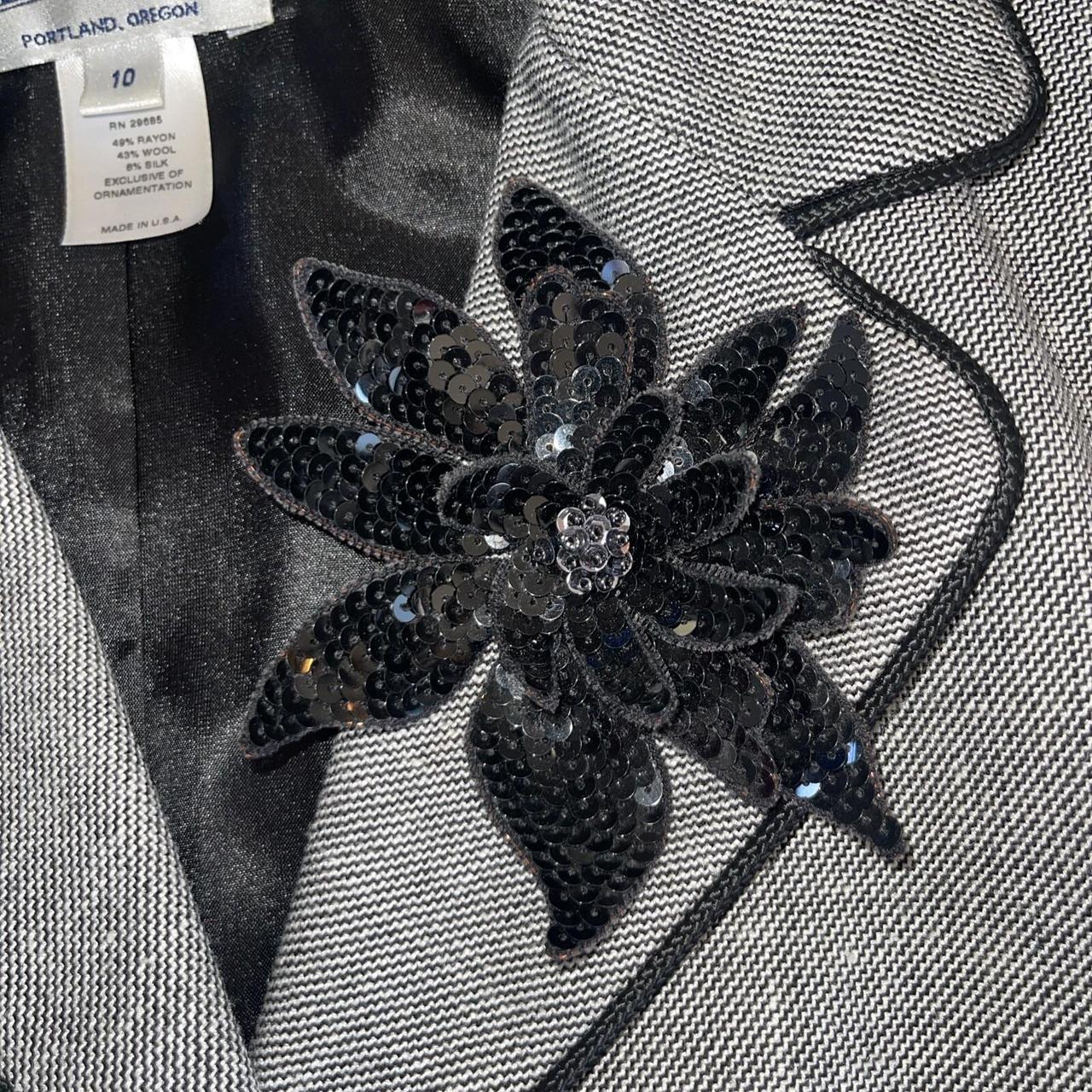 Pendleton Women's Tailored jacket - Black/White -… - image 5