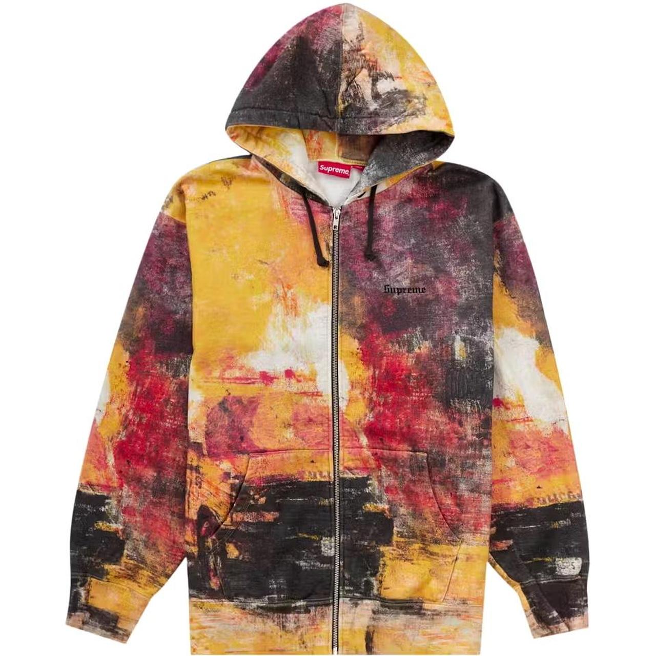 Multicolor supreme hoodie sale