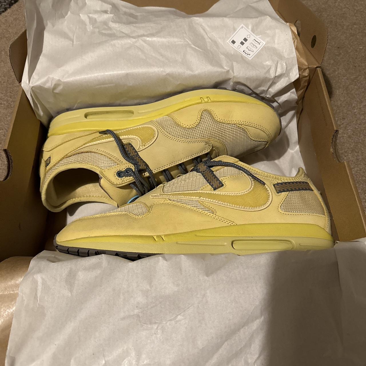 travis scott air max 1 yellow