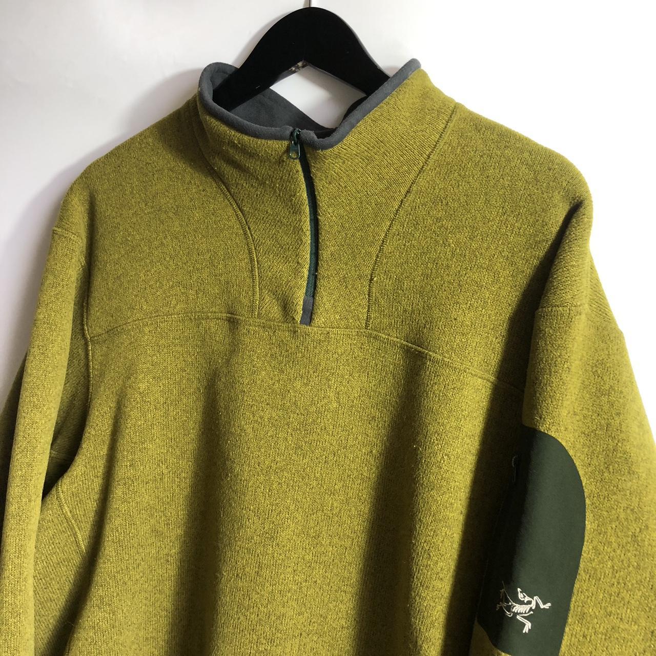 Arc'teryx Men's Khaki and Green Sweatshirt | Depop