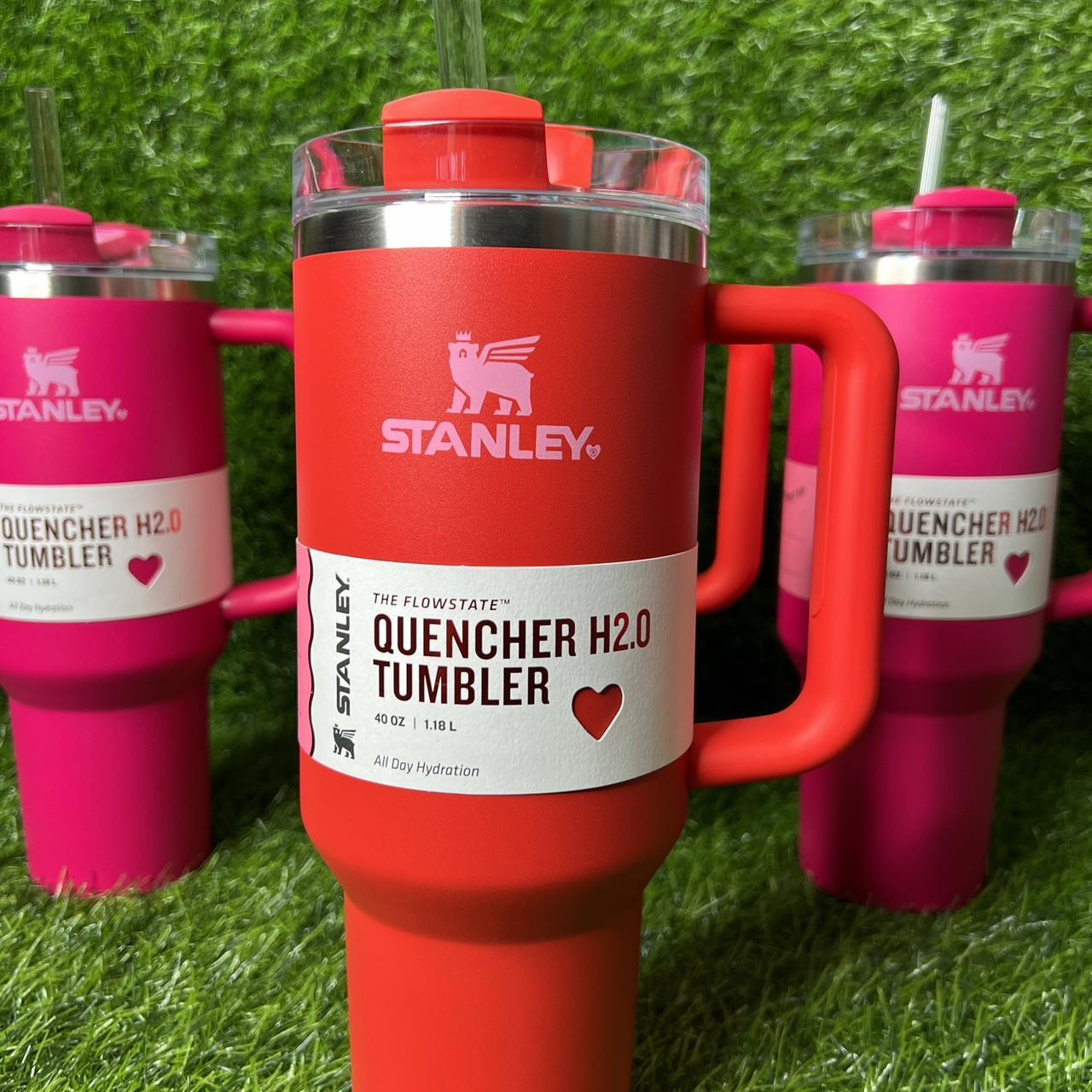 Stanley Quencher H2.0 Tumbler Straw Cup Flow State - Depop