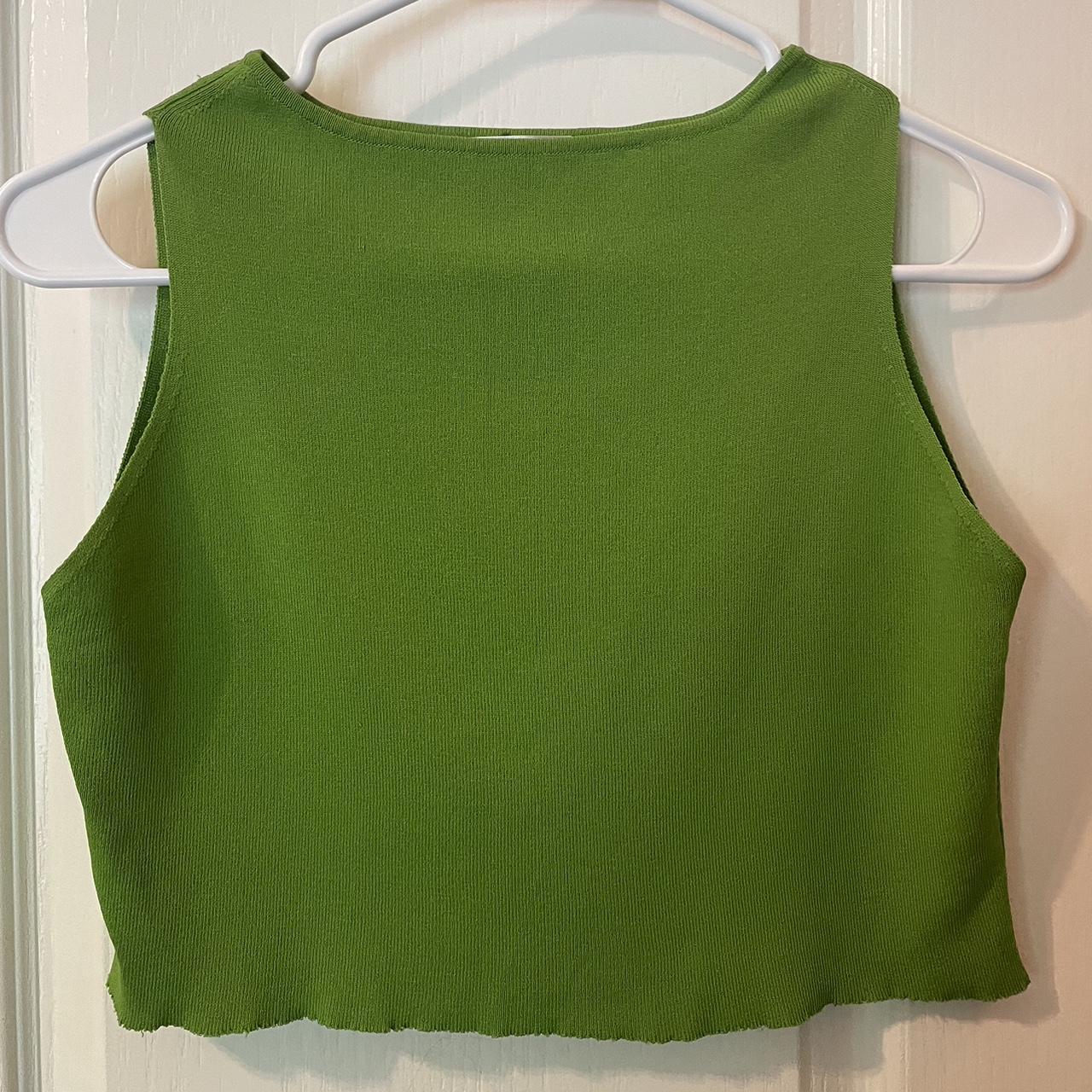 Hannah Women's Green Vest | Depop