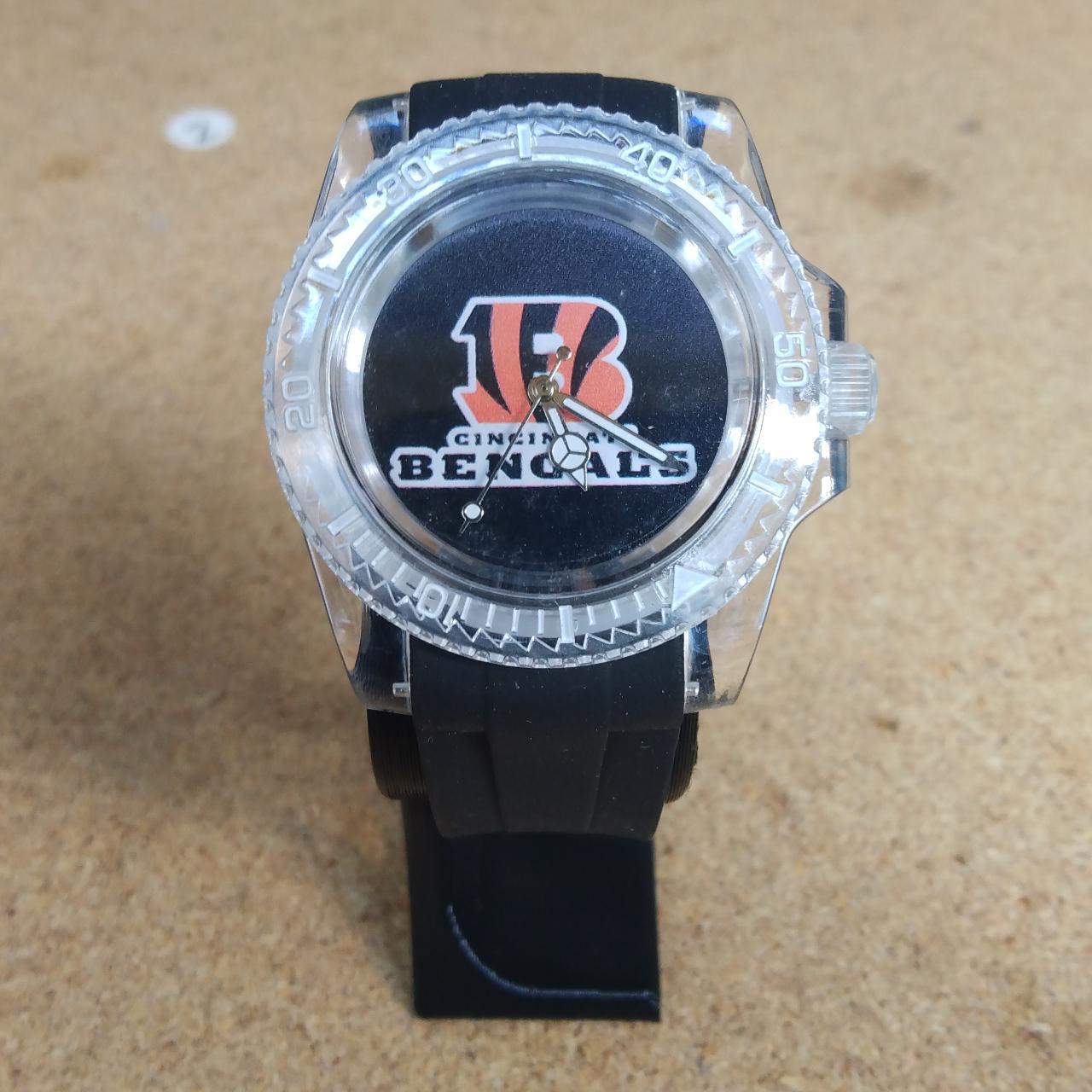 Invicta Nfl Cincinnati Bengals Chronograph GMT Quartz Black Dial Men's Watch  45435 886678603237 - Watches, NFL - Jomashop