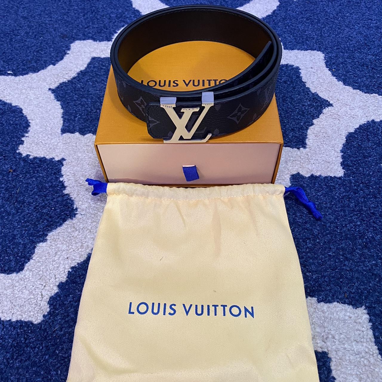 LOUIS VUITTON LV REVERSABLE MONOGRAM BELT! 110... - Depop