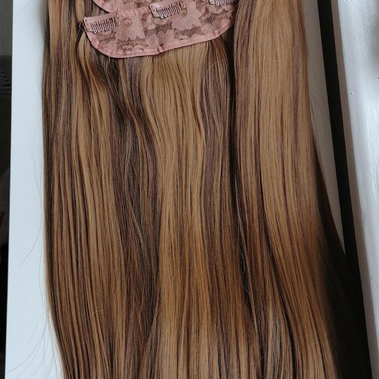 Lullabellz Half Up Half Down Straight Synthetic... Depop