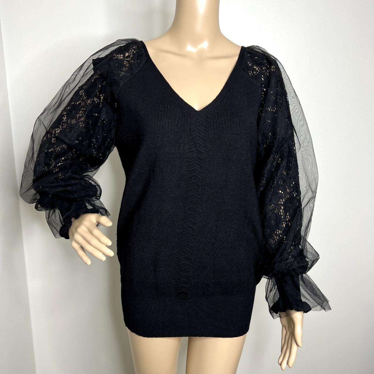 Suzanne Betro Signature Black Lace Sleeves Depop