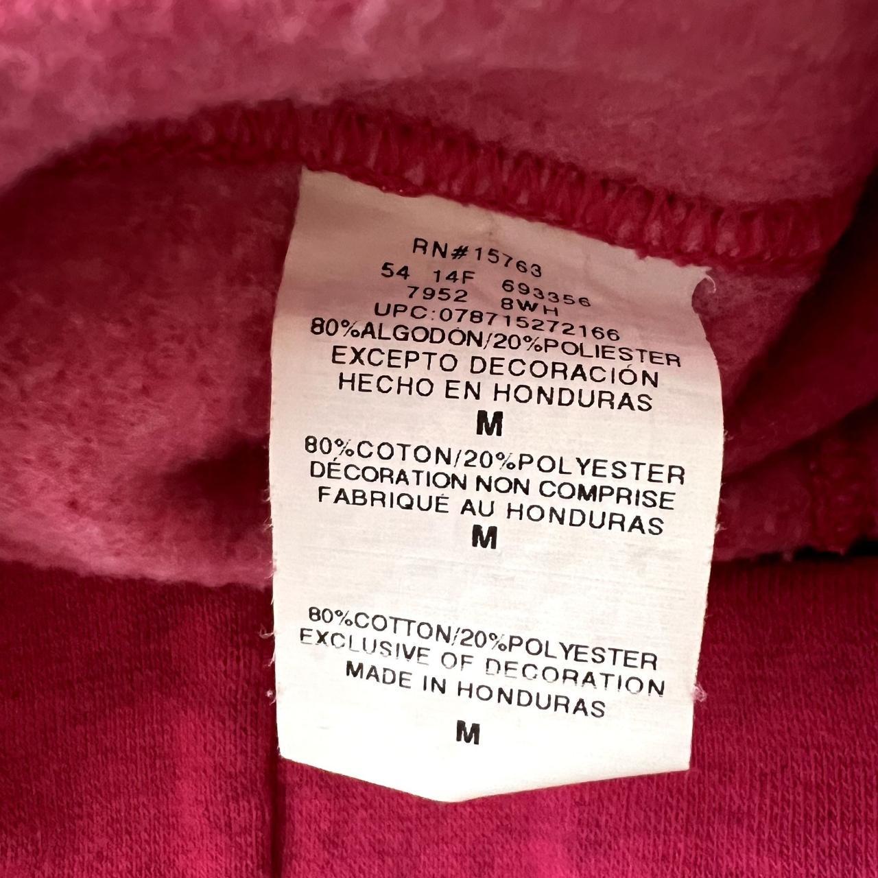 CHAMPION Long Sleeve Women's Sweatshirt Pink Size Medium RN 15763 