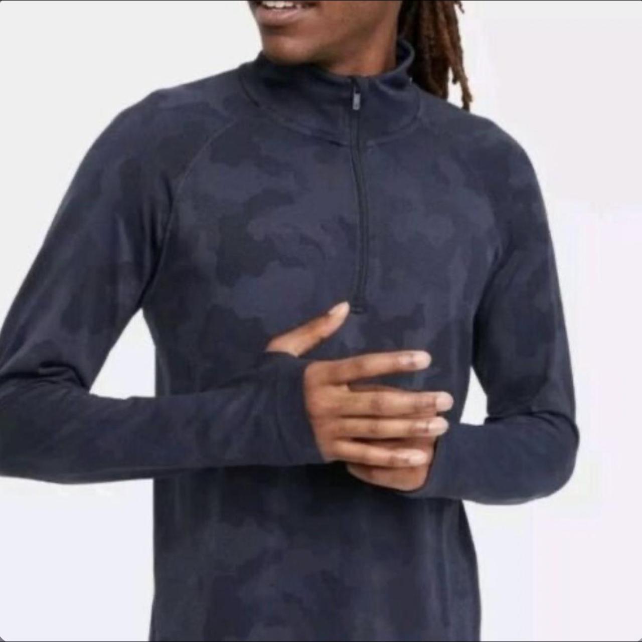 All in Motion Men's Burgundy Shirt Depop