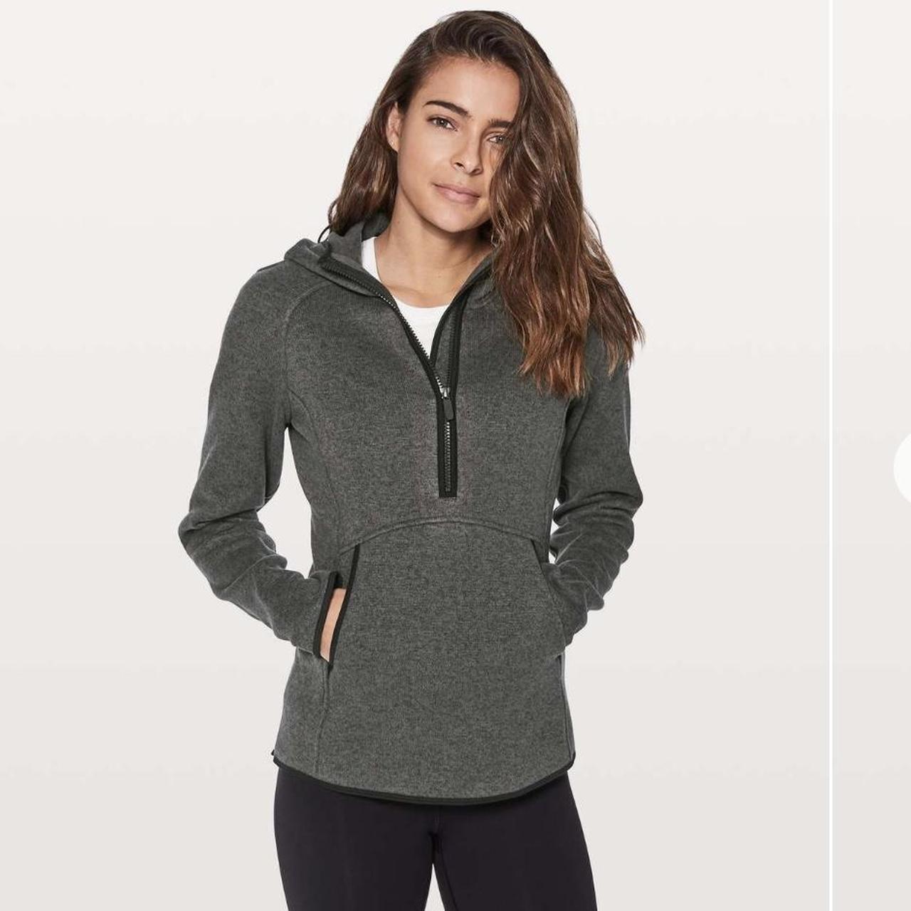 LuluLemon - Women's Gray Zip online Up Jacket - Size 10