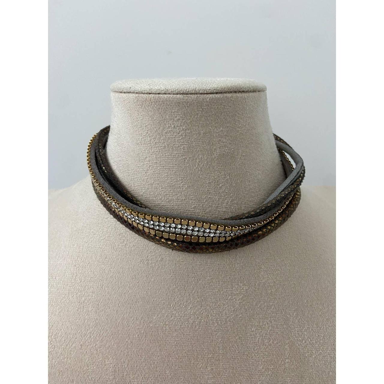 Snake on sale print choker