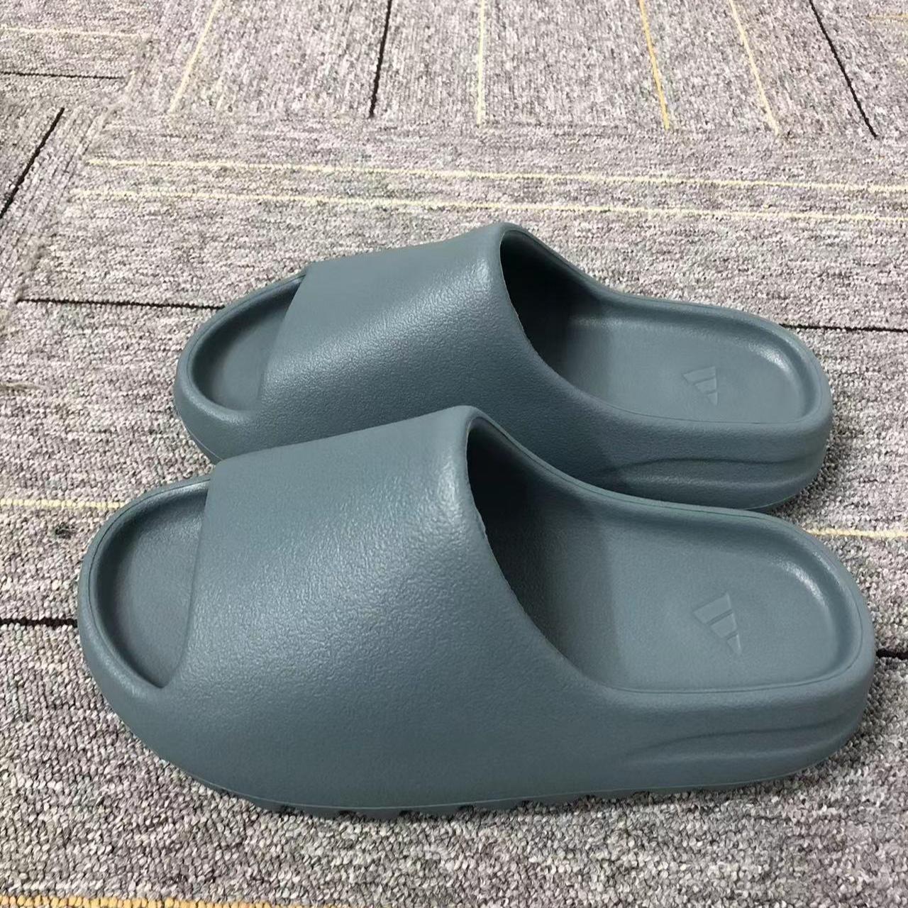 Adidas Yeezy Slide Slate Marine Slide Size 7 Fit... - Depop