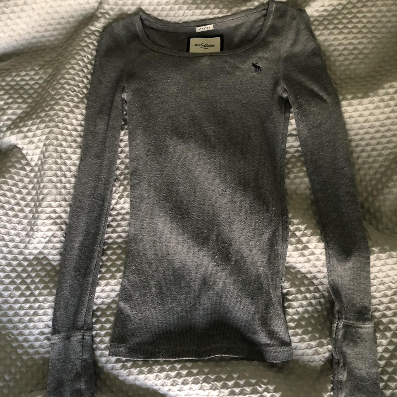DEPOP PAYMENTS ONLY !! grey long sleeve 🩶 woman’s... - Depop