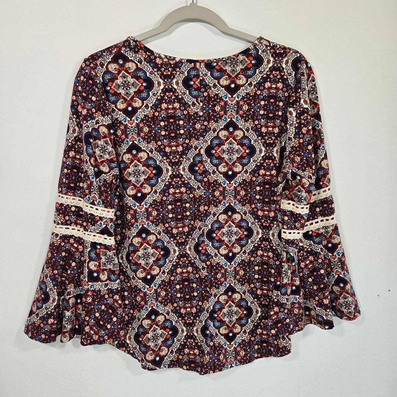 Source Unknown Women's Blouse - Multi - M – Boho … - image 7