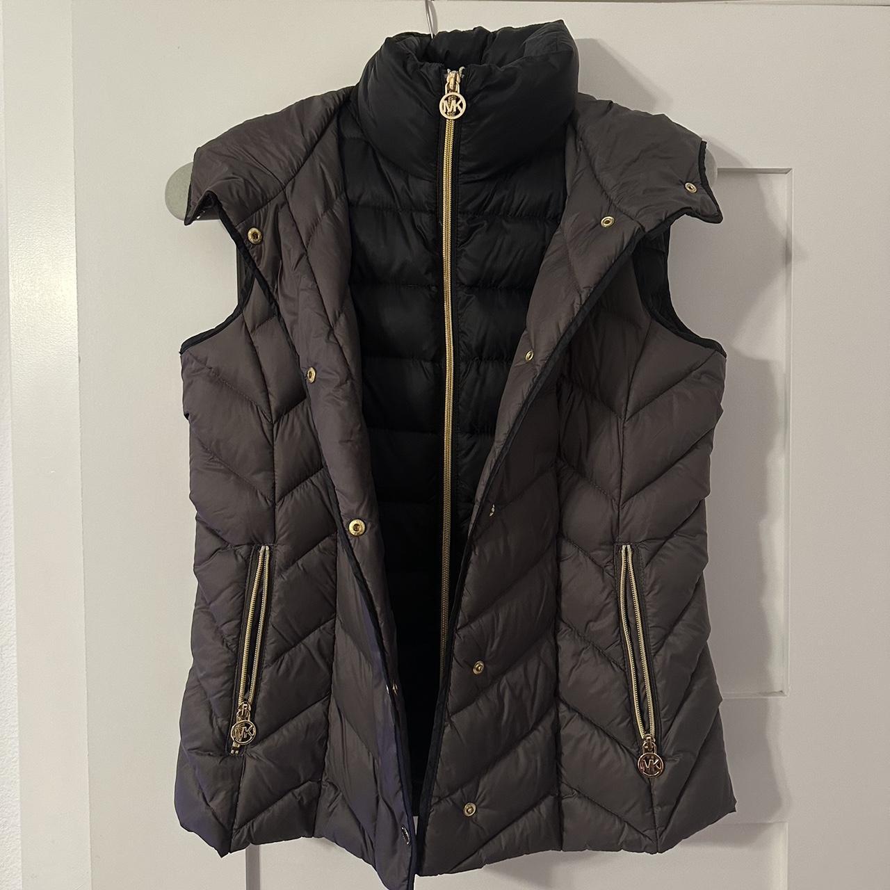 Michael kors black vest online