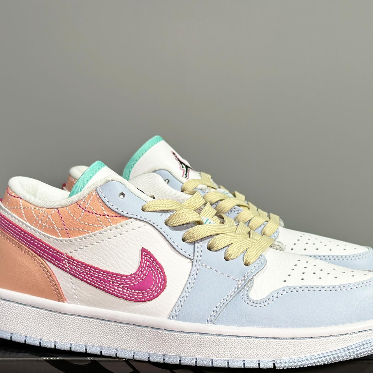 Sashiko Air Jordan Multicolor Pastel Air Jordan Nike Dunk Color