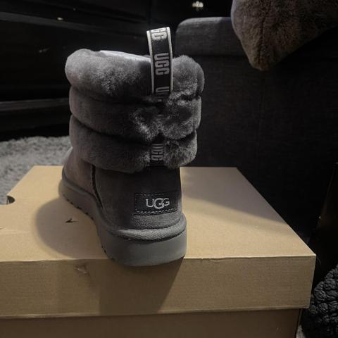 Uggs classic mini fluff deals quilted boot