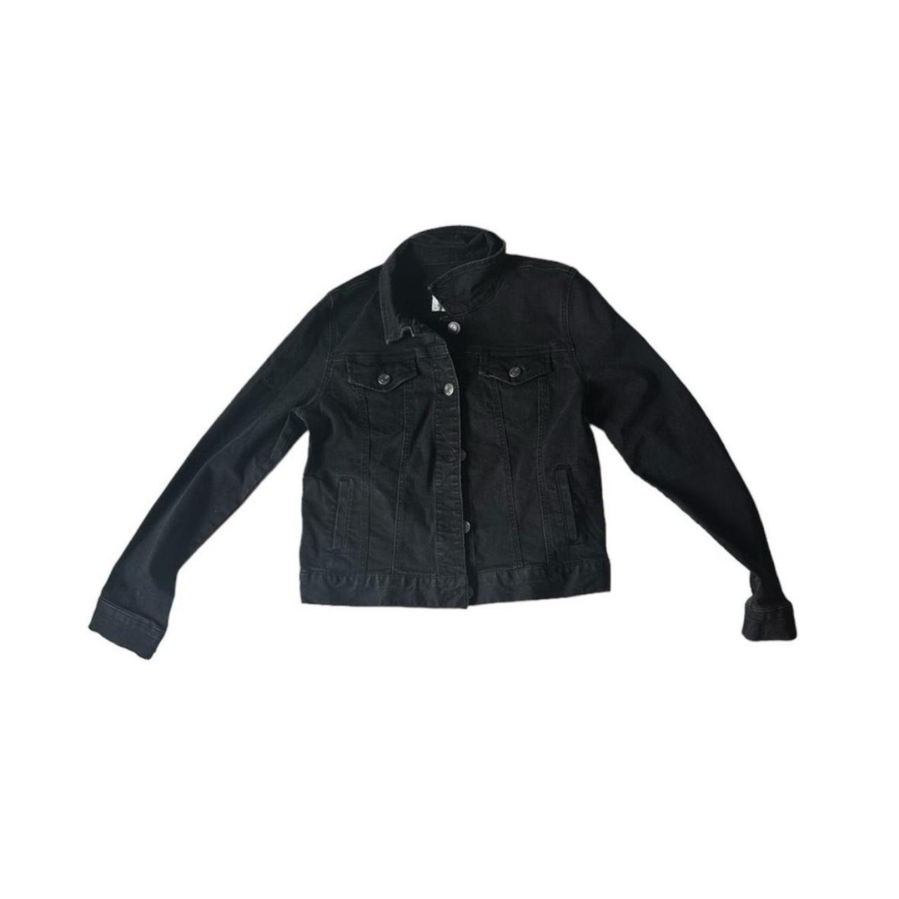 Kohls black jean jacket best sale