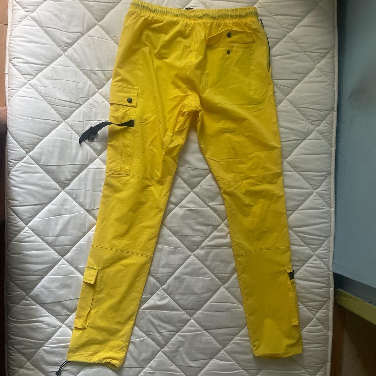 Zumiez Men's Yellow Trousers Depop