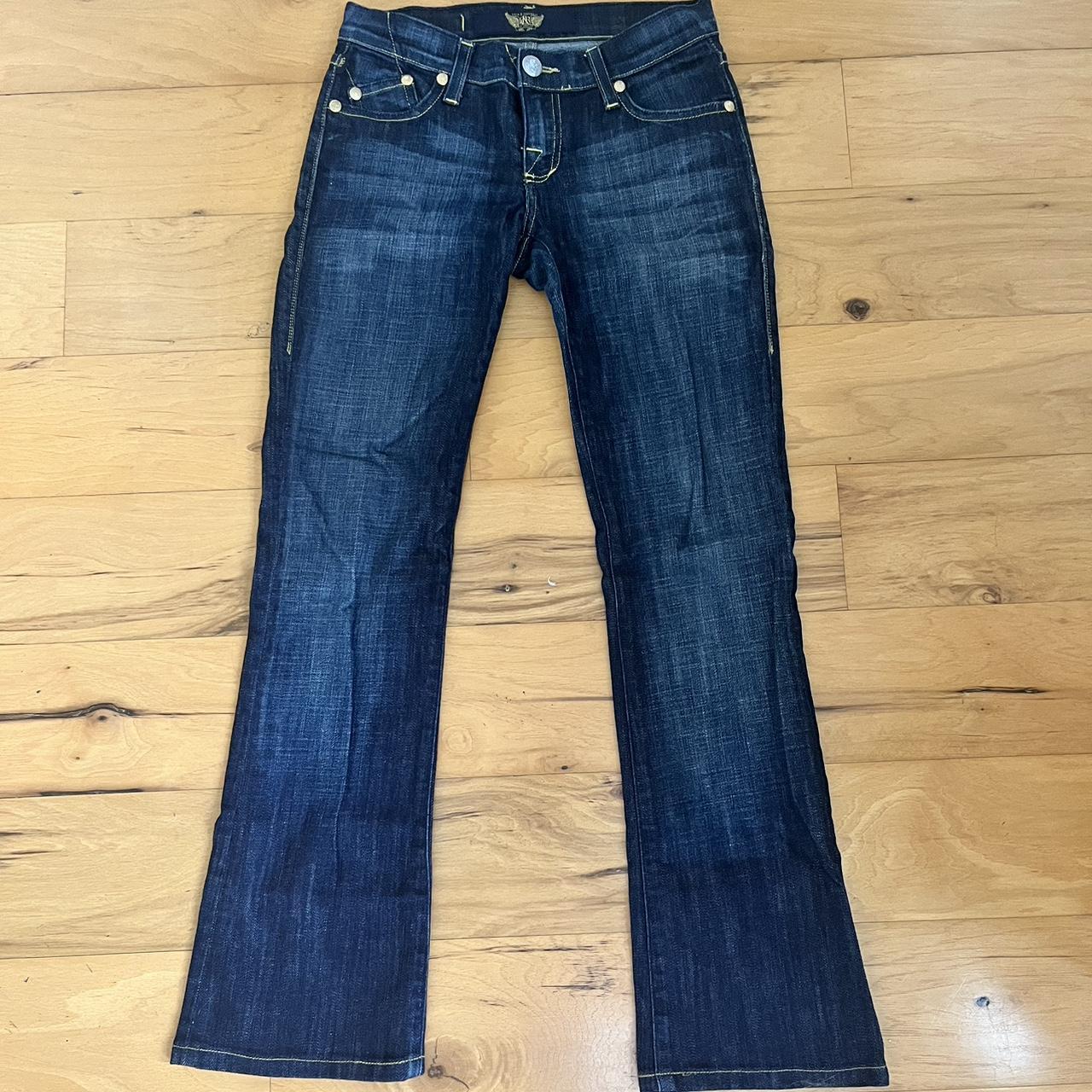 Vintage flared Rock&Republic jeans size 25 Nice... - Depop