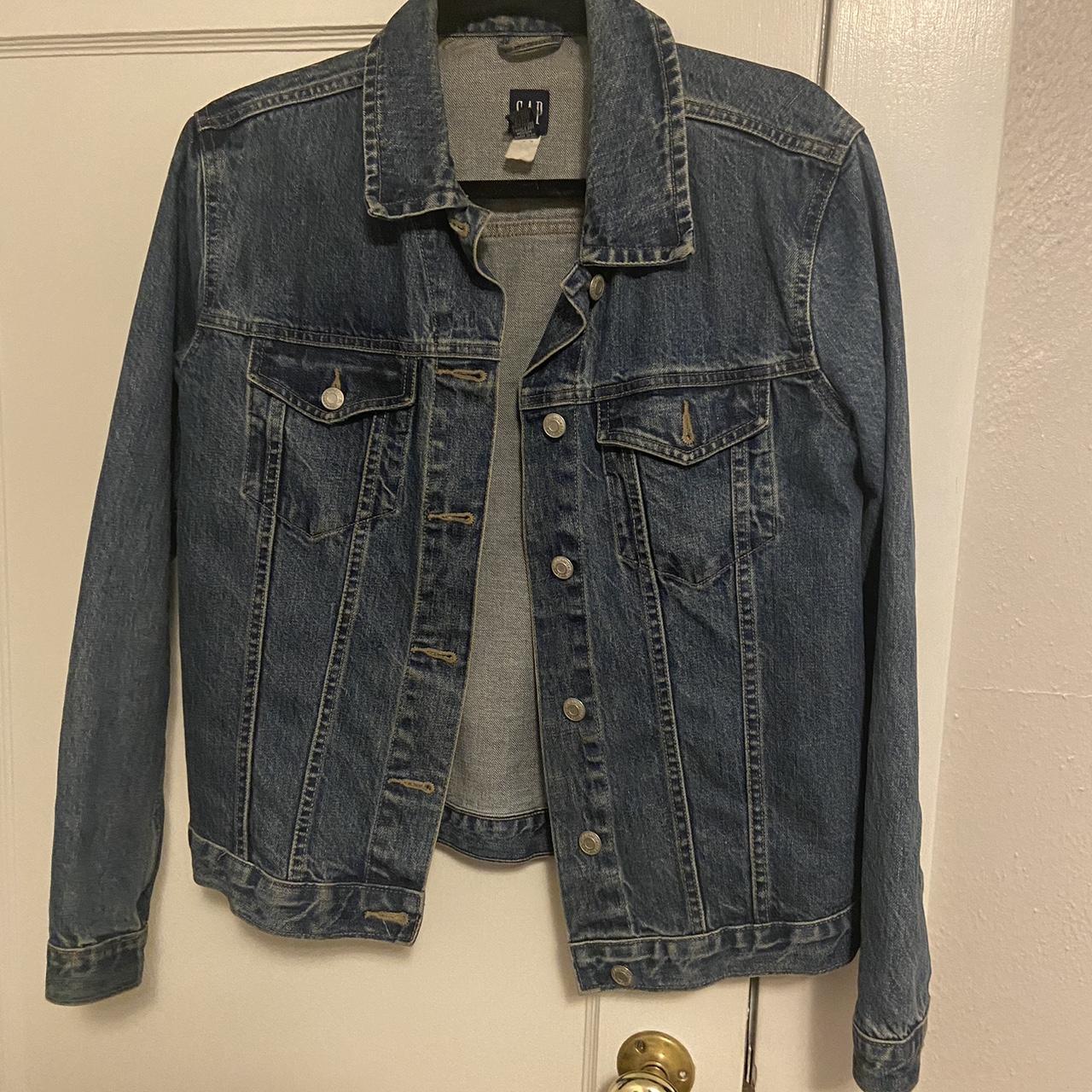 Vintage gap jean jacket 100% cotton - Depop