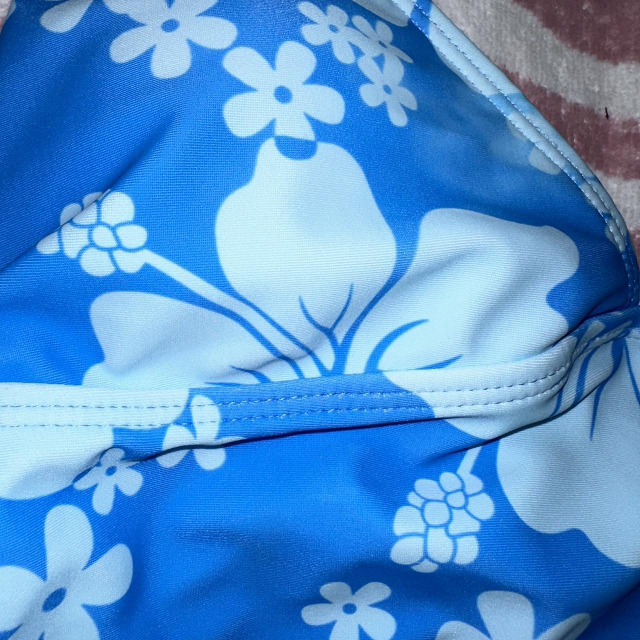 Women's Blue and Navy Bikiniandtankinibottoms Depop