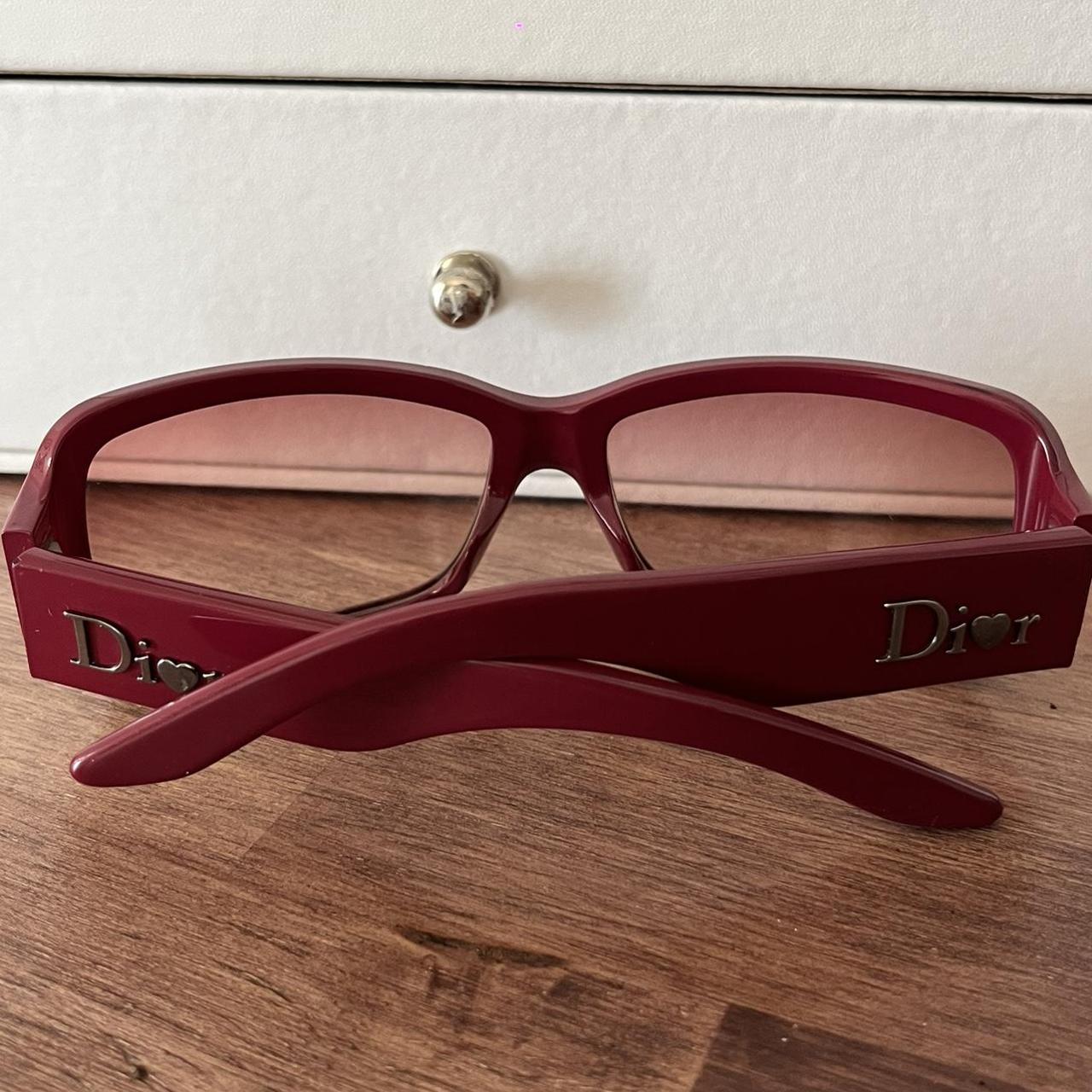 Dior store heart sunglasses