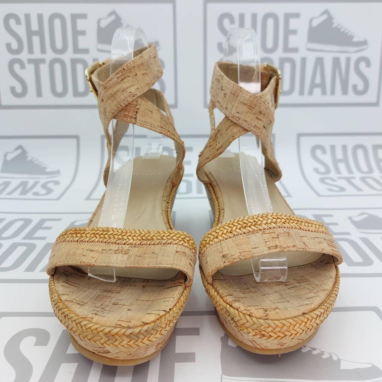 Stuart Weitzman Women's Tan Sandals | Depop