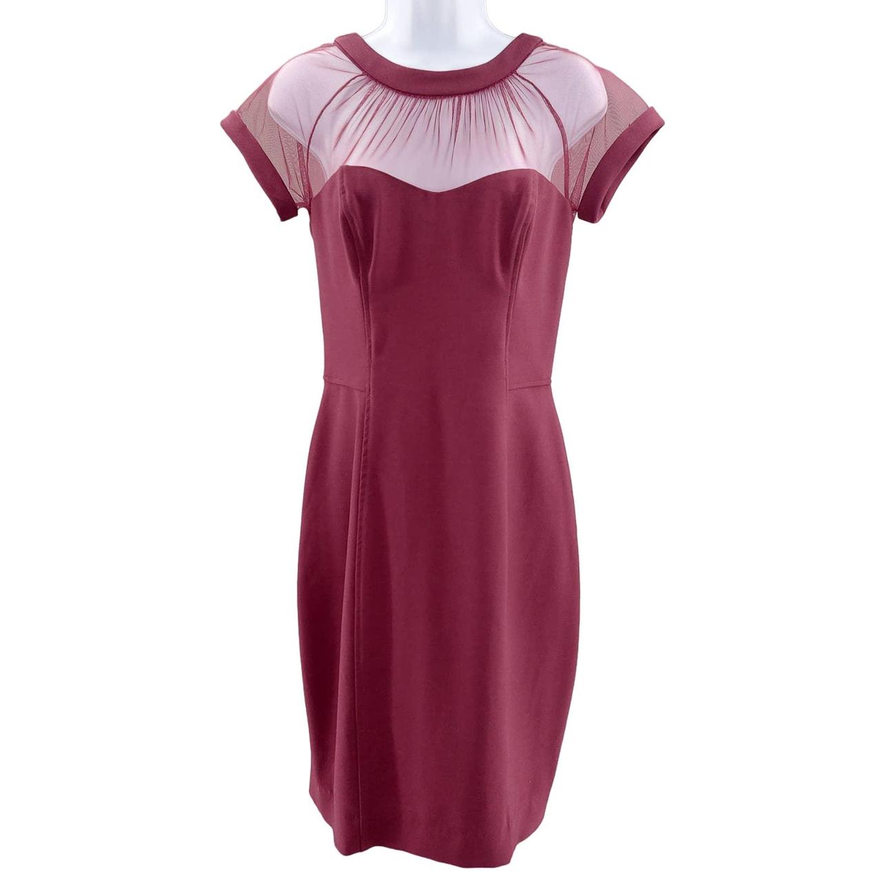 Maggy london illusion top dress