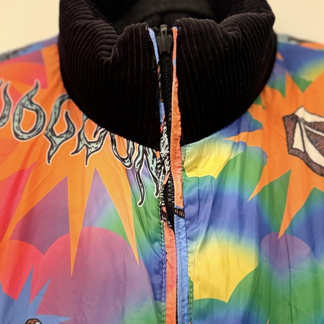 Volcom Men's Puffer Jacket - Black/Orange - XL – … - image 5