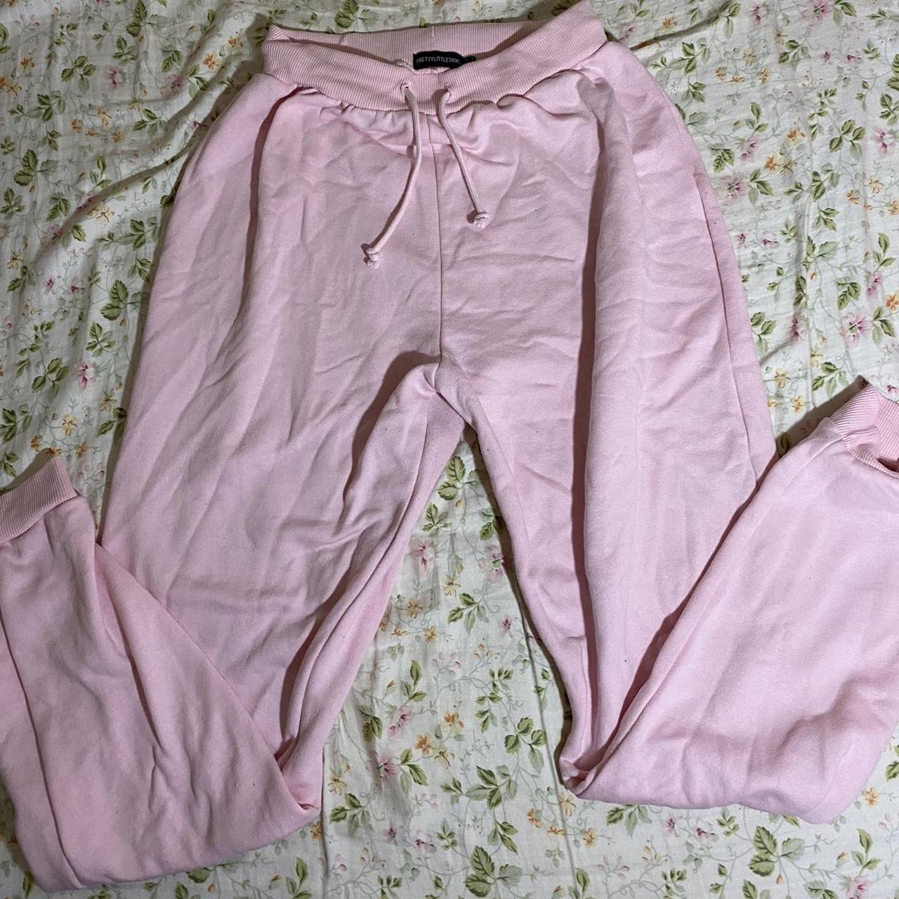 Petite baby pink discount joggers